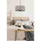 Z-Lite Dealey 5 Light Chandelier, Matte Black + Clear Crystal 6010-20MB - alternate 2